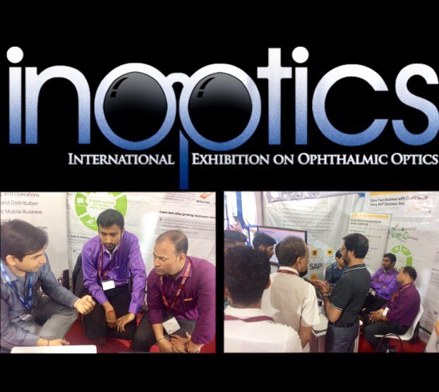 anil_marali's tweet photo. @vestricspvtltd team in full swing at #InOptics Expo #NewDelhi with BTB meetings #SAPBusinessOne demos @mukku_madhu @SAPIndia @ItsSivaPolu https://t.co/ASFBOcdOQz