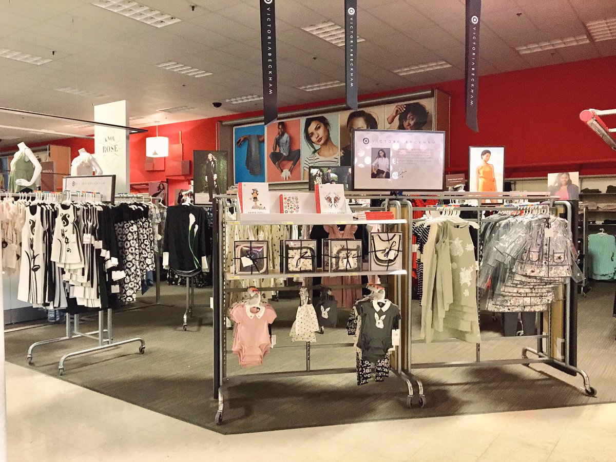 Eeek! 🙌🏻 Your #VictoriaBeckhamfortarget #VBxTarget collection is FINALLY live in stores and online! I'm#OBSESSED! 🐝🖤🐰💋#Target #TargetStyle