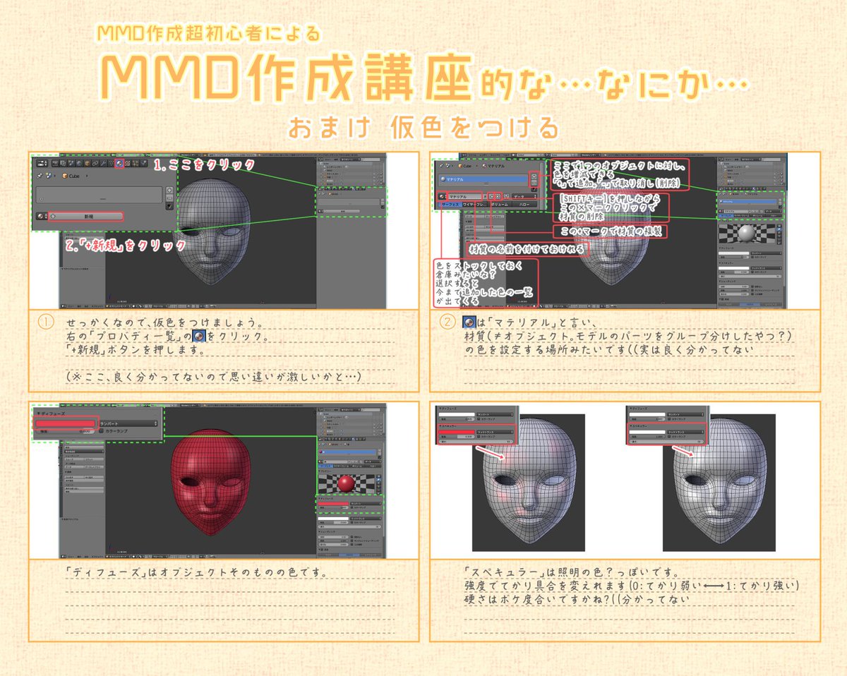 よその子動くの見たいだけのmmdモデル作成講座っぽいの よその子動くの見たいだけのmmdモデル作成講座っぽいの
