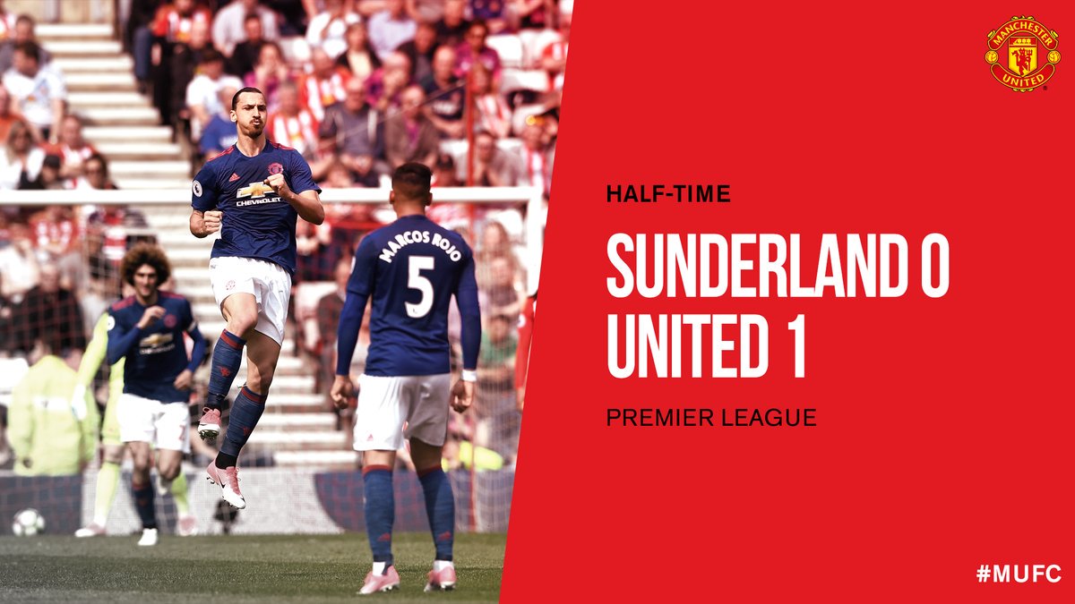 Manchester United On Twitter HT Sunderland 0 1 MUFC Gol Indah