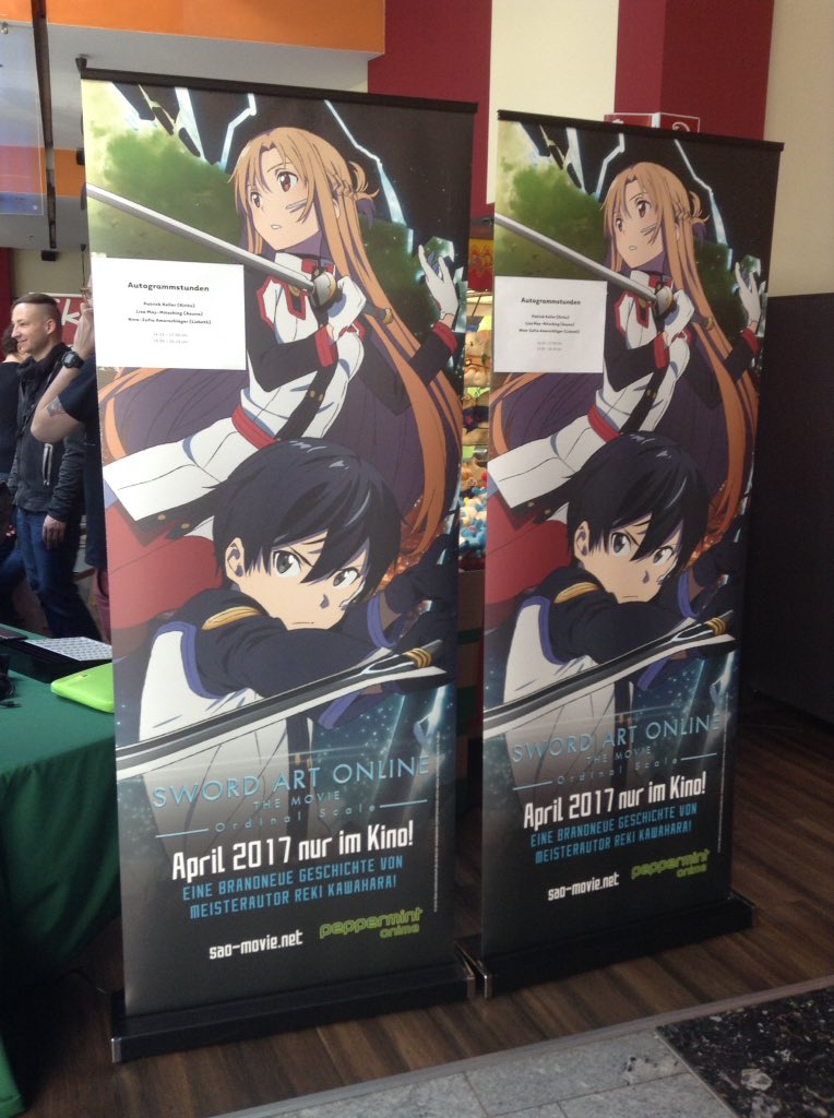 onoderakanato's tweet photo. I'm watching SAO movie in Vienna soon!!!!!!!!!!!!!!! https://t.co/skP7FDNZ7h