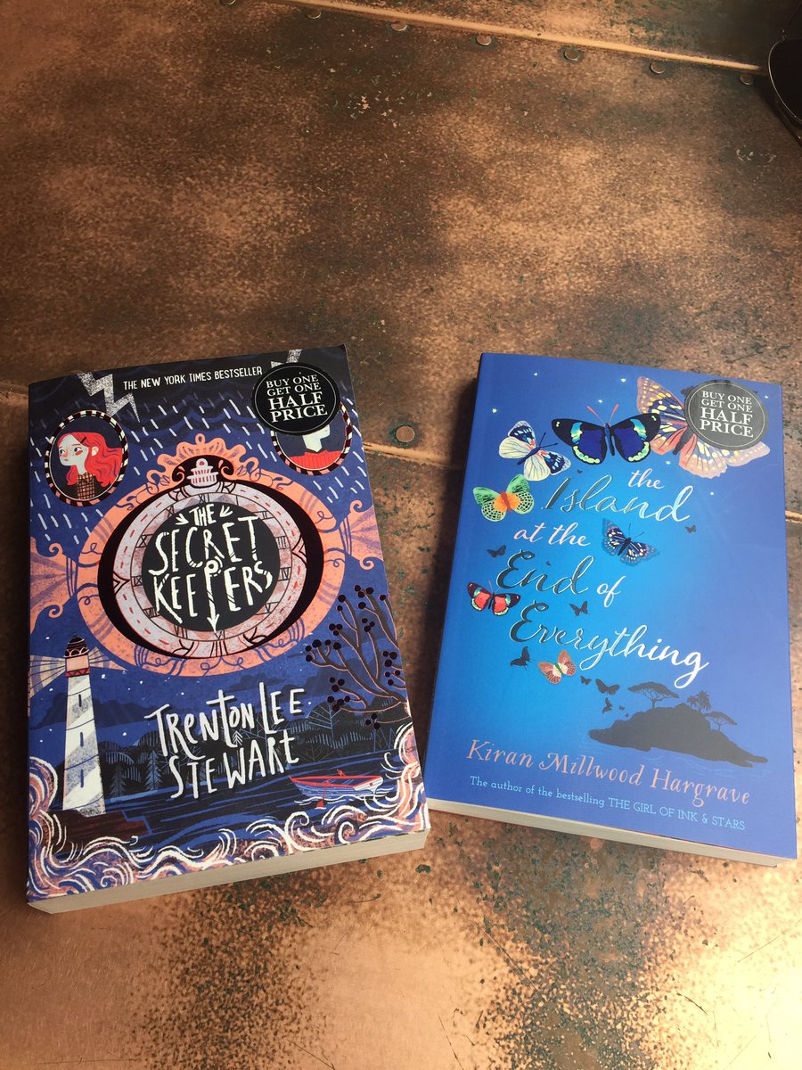 Couldn't resist picking up a few new books for my holidays today @Kiran_MH @pleasantstreads #pleasantstreaders #books #halftermreading