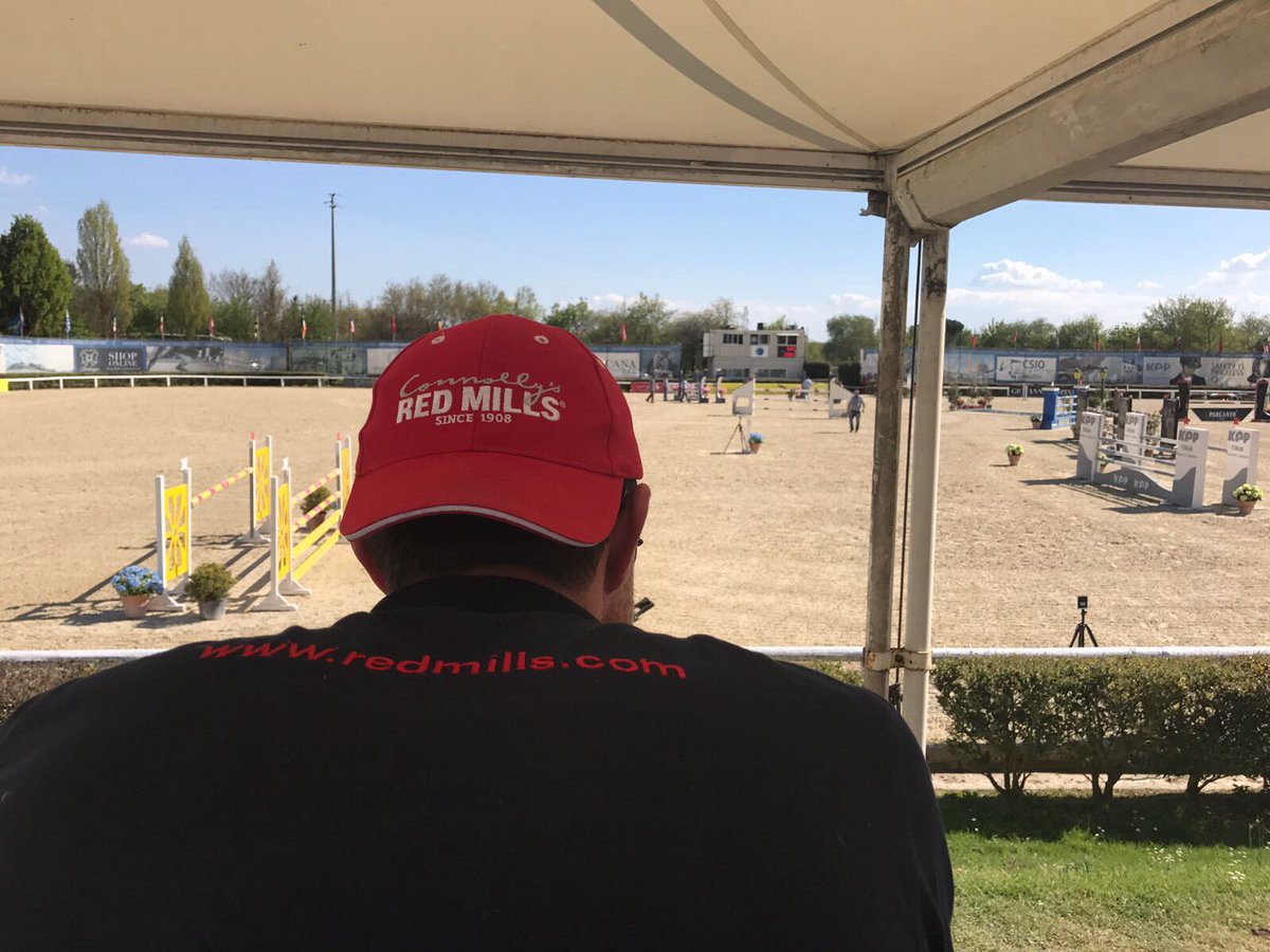 #sunisshinning <a href="/REDMILLSHorse/">Connolly's RED MILLS</a> @arezzo #italy #FeedYourDesireToWin