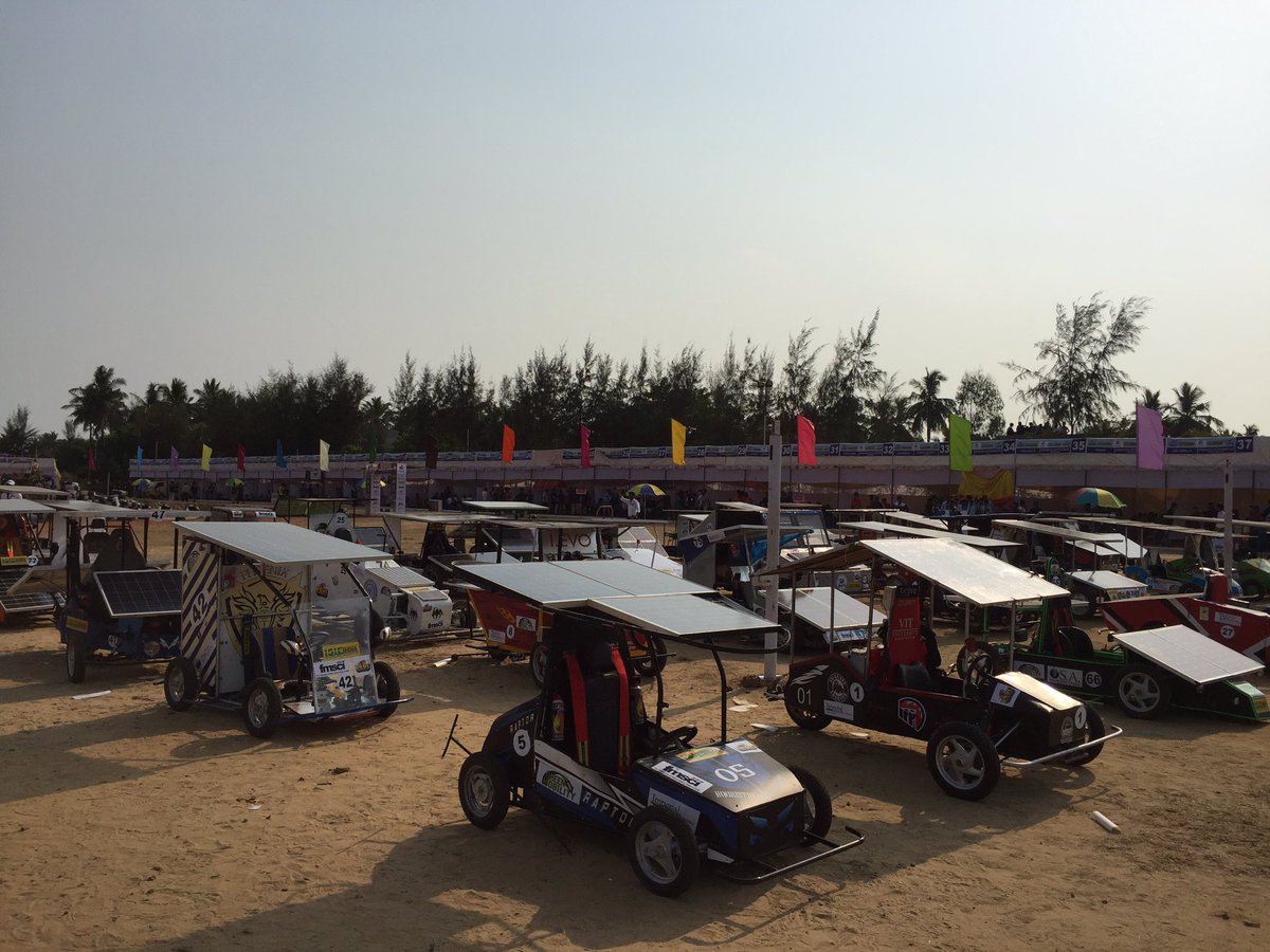 ISIEIND's tweet photo. @MahindraRise Asia's Biggest Solar Vehicle Design and Manufacturing Challenge #ESVC17 https://t.co/Ekzh2wGXLe