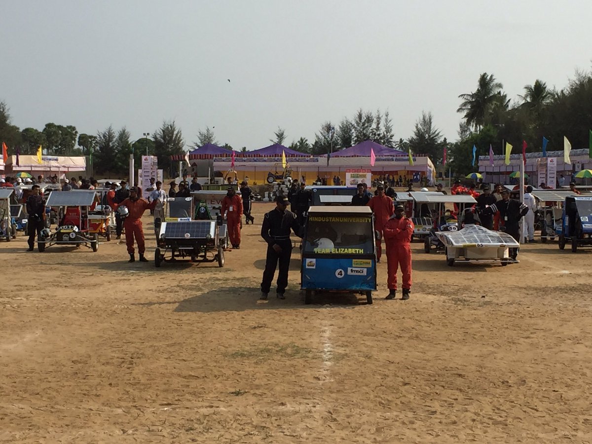 ISIEIND's tweet photo. @MahindraRise Asia's Biggest Solar Vehicle Design and Manufacturing Challenge #ESVC17 https://t.co/Ekzh2wGXLe