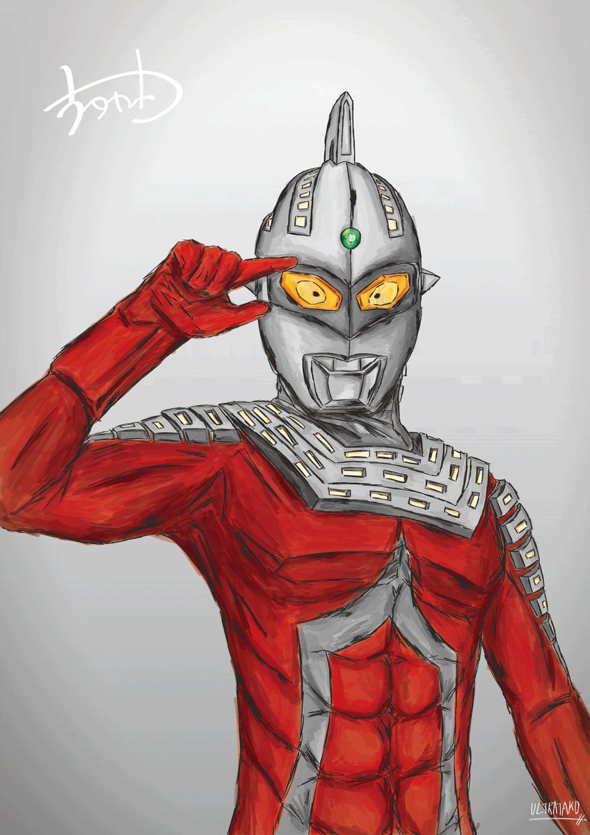 Ultrataku V Twitter ウルトラセブン50周年 今まで描いて来た