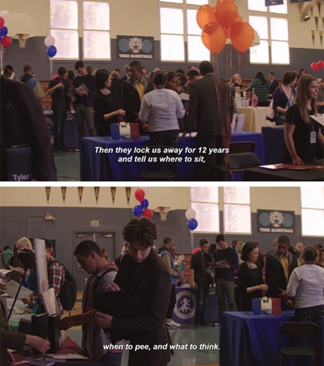 itsmovies's tweet photo. hannah baker from 13 reasons why (2017) talking about the education system. https://t.co/QTh1nIf2Ev
