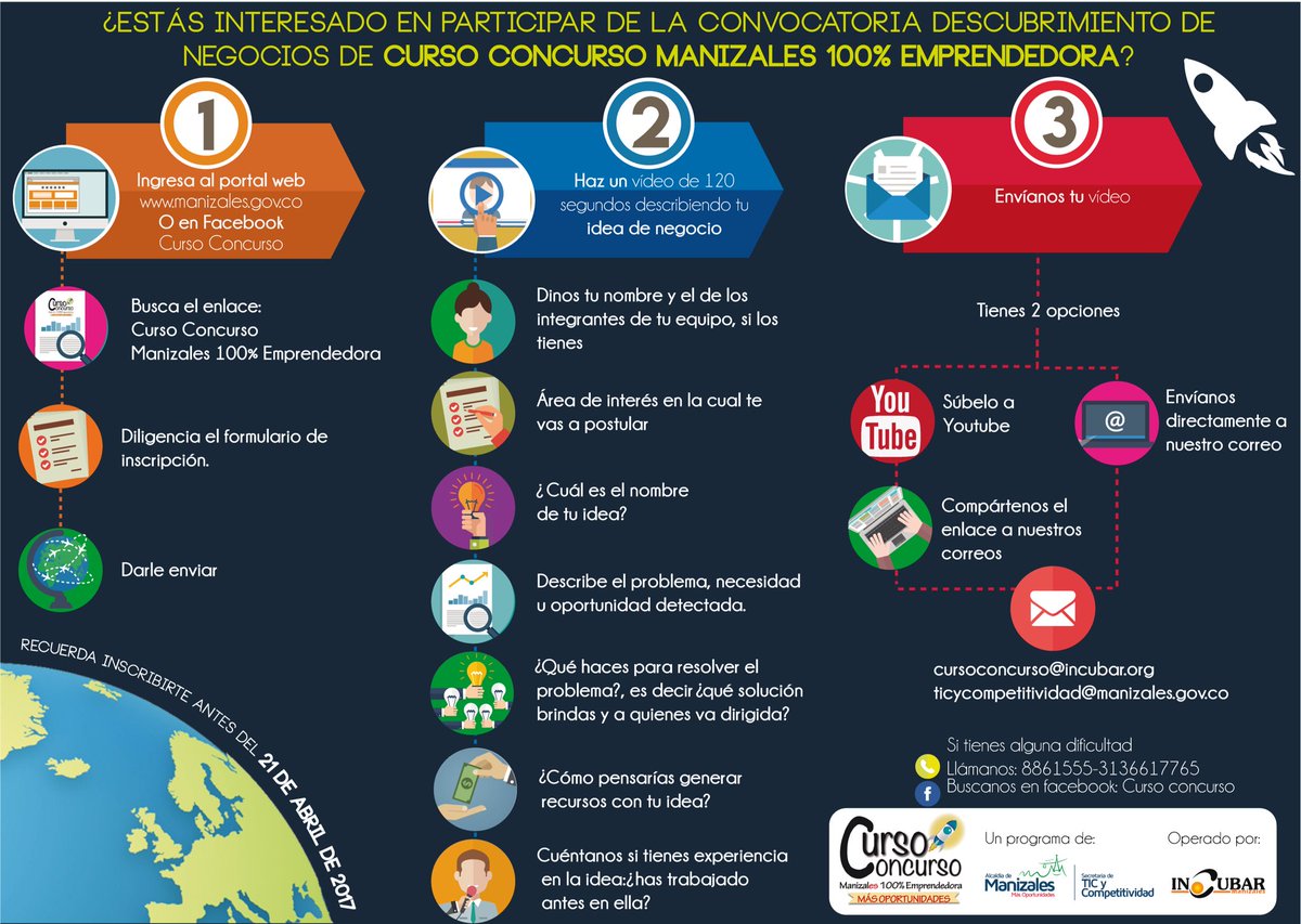 parquesoftm's tweet image. Convocatoria Curso Concurso 2017. Inscripciones abiertas hasta el 21 de Abril bit.ly/2o7ieRN @IncubarMzles