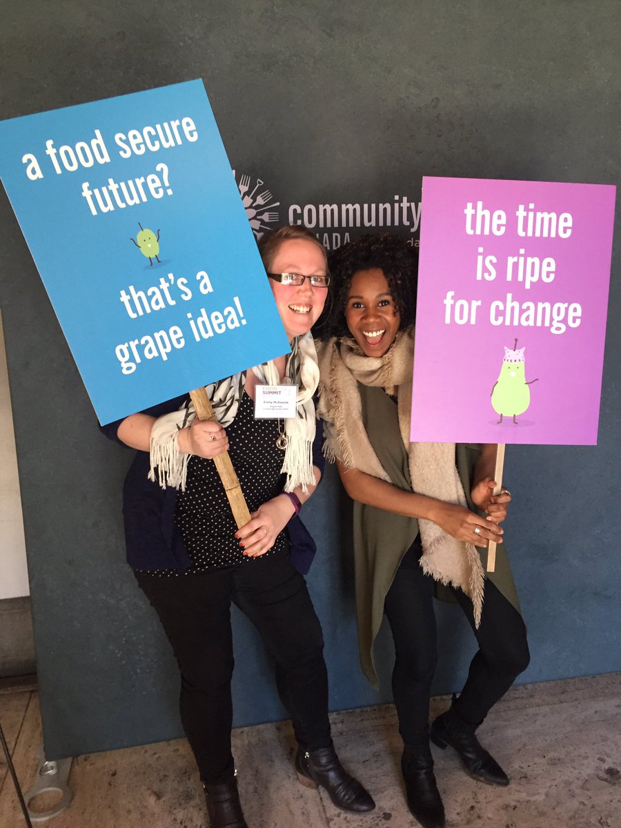 RightToFoodCA's tweet photo. A food secure future? A grape idea! Photo booth fun w/ @TheTableCFC @MissionHamilton @TYFPC + Community Action Coordinators #cfccfoodsummit https://t.co/ppONA7S1BN
