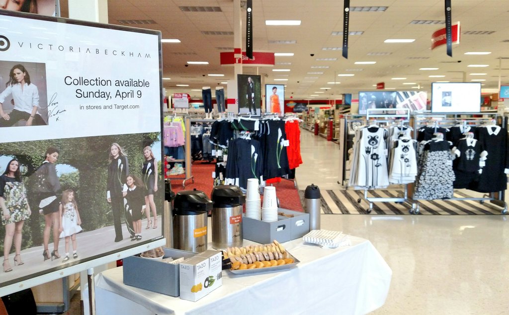Tina_Inspired's tweet photo. Our #VBxTarget launch looked great this morning! People have been enjoying the tea, coffee, scones and style. #stylesharks #spiceupyourlife https://t.co/rcNTKNZBcJ