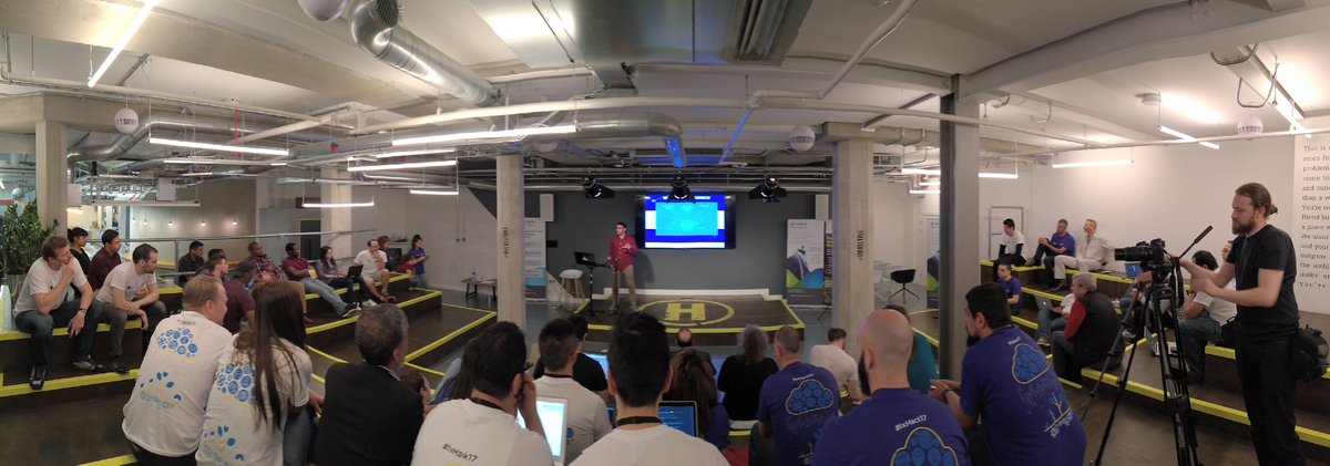 PatrickBuhagiar's tweet photo. And final presentations are under way! #IxHack17 #openpayments #Hackathon @ixaris @OpenPayCloud https://t.co/LPp9SKZ8En