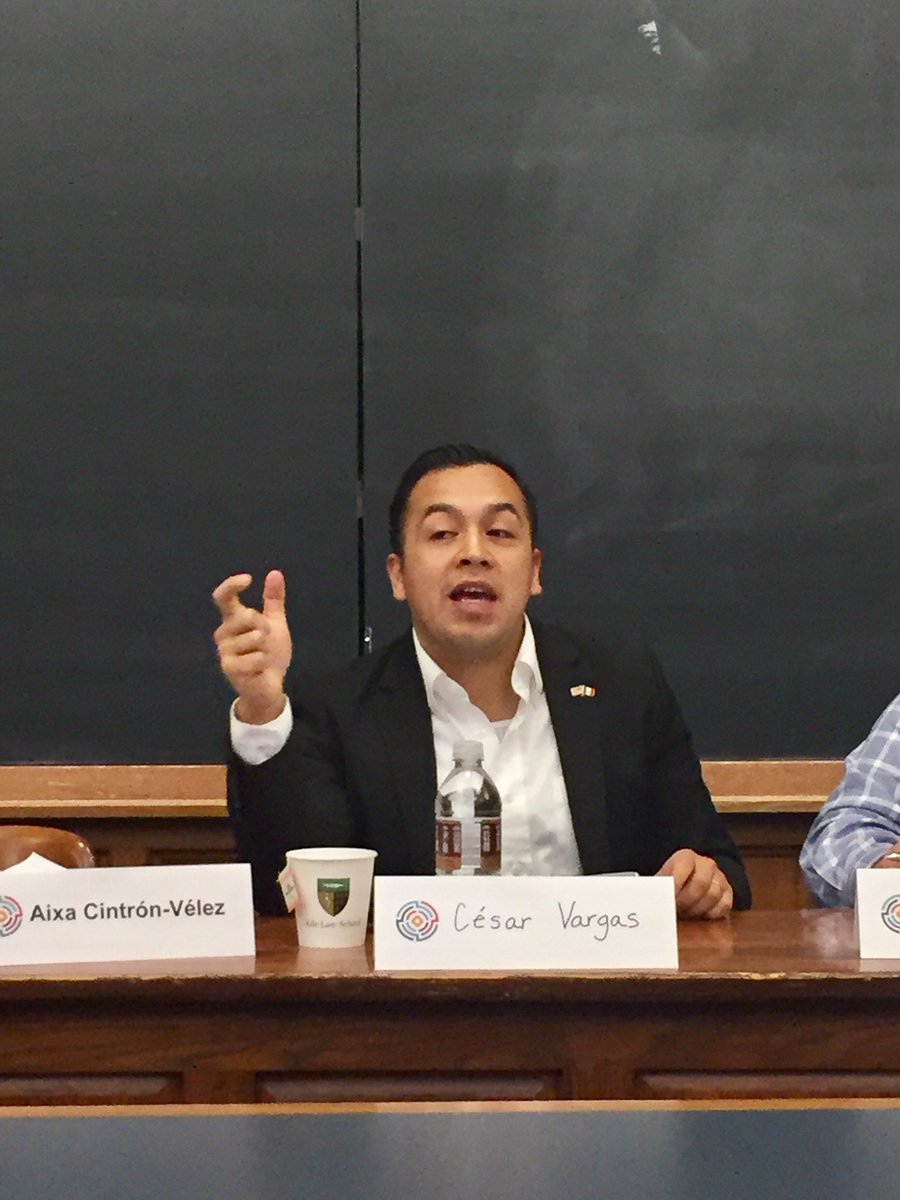 ABFLatinos's tweet photo. #DREAMer Cesar Vargas of the #DreamActionCoalition. Vargas was the Latino Outreach strategist for Sen. @BernieSanders presidential campaign. https://t.co/OOlNYJQukK