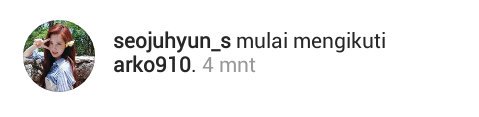 TeamSone_Bms's tweet photo. 170409 Seohyun followed KoAhra https://t.co/aEmGYn4rM3
