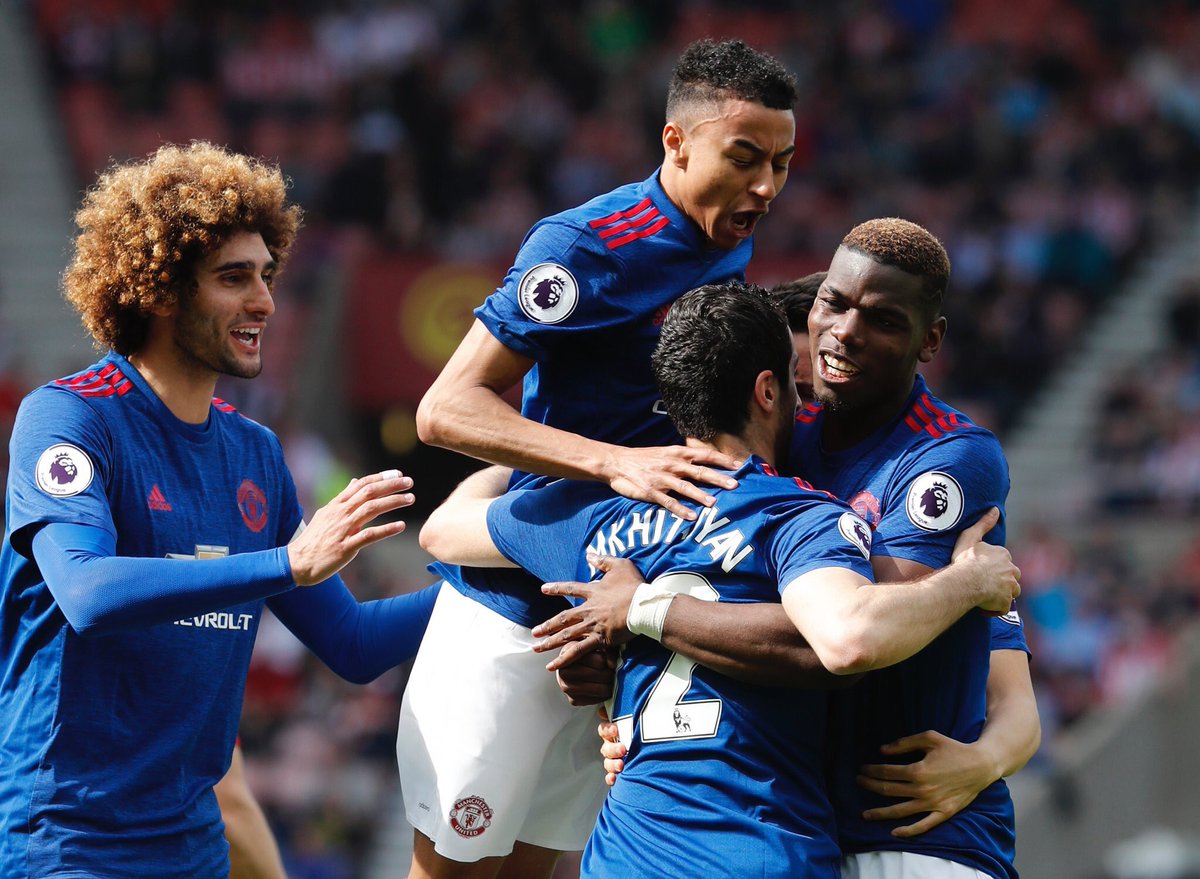 HenrikhMkh's tweet photo. Top 4 challenge continues @premierleague @ManUtd https://t.co/R8GbqWpa1U
