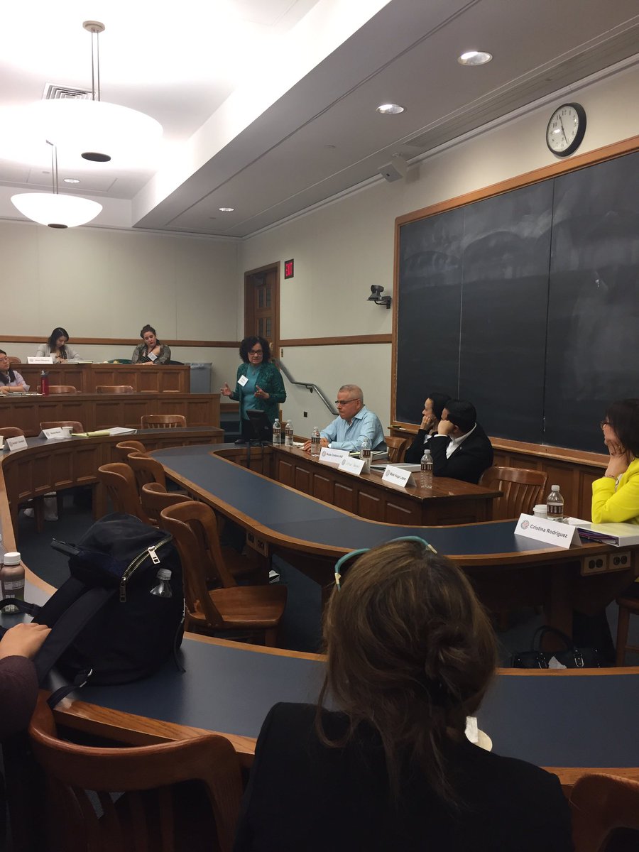 ABFLatinos's tweet photo. Prof. Cristina Rodriguez of @YaleLawSch and FLP Co-Director Rachel Moran wrapping up day two of our NE Roundtable. https://t.co/qS34Kbrllp