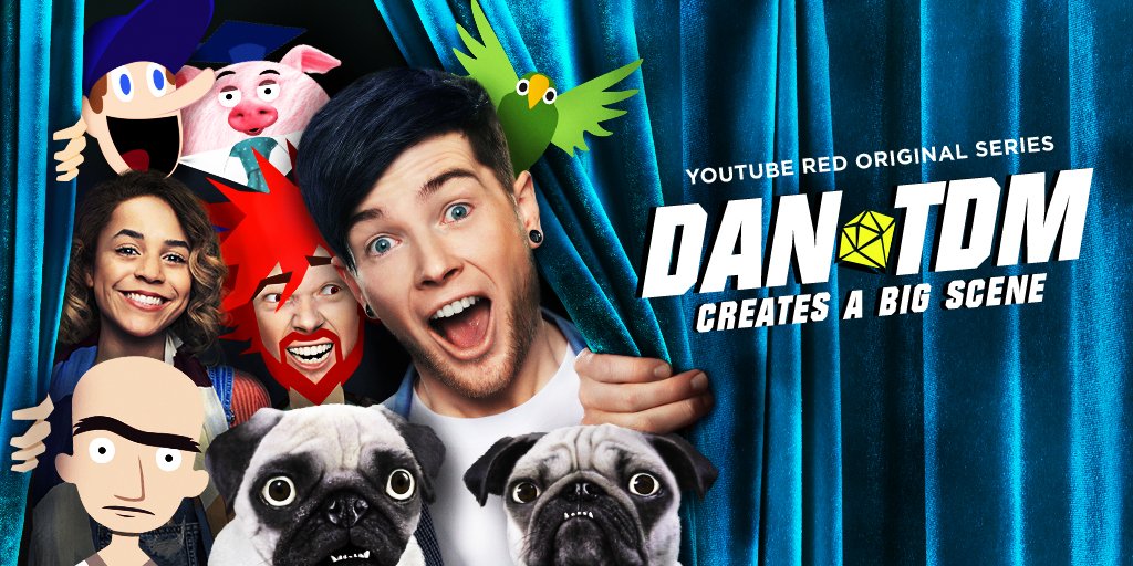 It's finally out!! The brand #DanTDMShow is now out on #YTRedOriginals ! Check it out here : goo.gl/SrZna4 :)