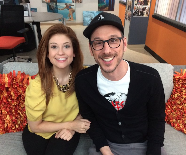 Vlog (@vlogtva) on Twitter photo Ce soir à 18h30, <a href="/DominicArpin/">Dominic Arpin</a> s'entretient avec <a href="/KateLevac/">Katherine Levac</a> et on vous surprend avec des coups publicitaires ingénieux! #VlogTVA Ce soir à 18h30, <a href="/DominicArpin/">Dominic Arpin</a> s'entretient avec <a href="/KateLevac/">Katherine Levac</a> et on vous surprend avec des coups publicitaires ingénieux! #VlogTVA