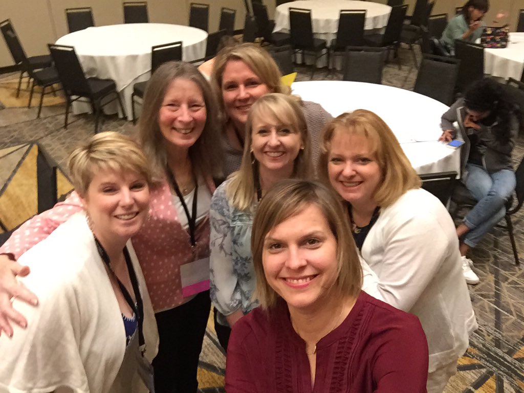 Barbb7997's tweet photo. Ran into @lisdelemmath Goddesses @ Bridges Intervention 2day! And finally met Pia! ❤@MLCmath #bridgesmath #NCTMannual https://t.co/hK7r6n2Z9Q