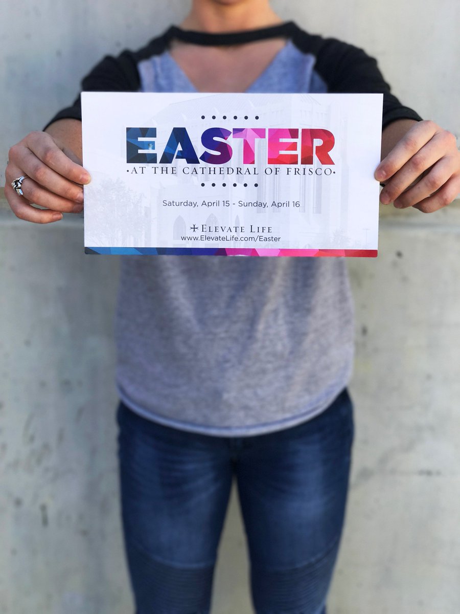 elevatelife's tweet photo. Just a few more days until Easter at the Cathedral begins! #ELCEaster https://t.co/nUQTTrdTof