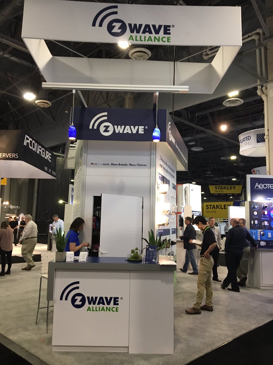 CasterPete's tweet image. Last day at #iscwest in #vegas! Swing by the @ZWave_Alliance booth 26065 to meet the members and chat with @Sigma_Designs #ISCW17