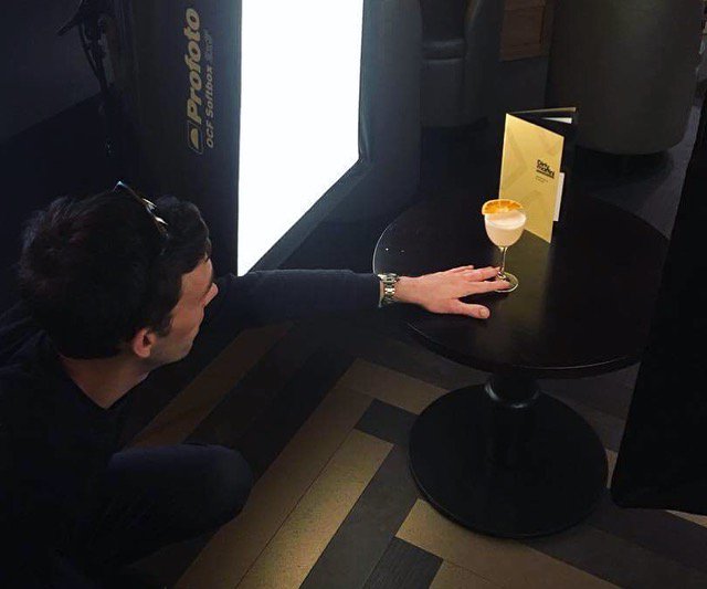 Today’s photoshoot for our exclusive  <a href="/cardiffcw/">Cardiff Cocktail Week</a> cocktail! #ForOneWeekOnly 🍸