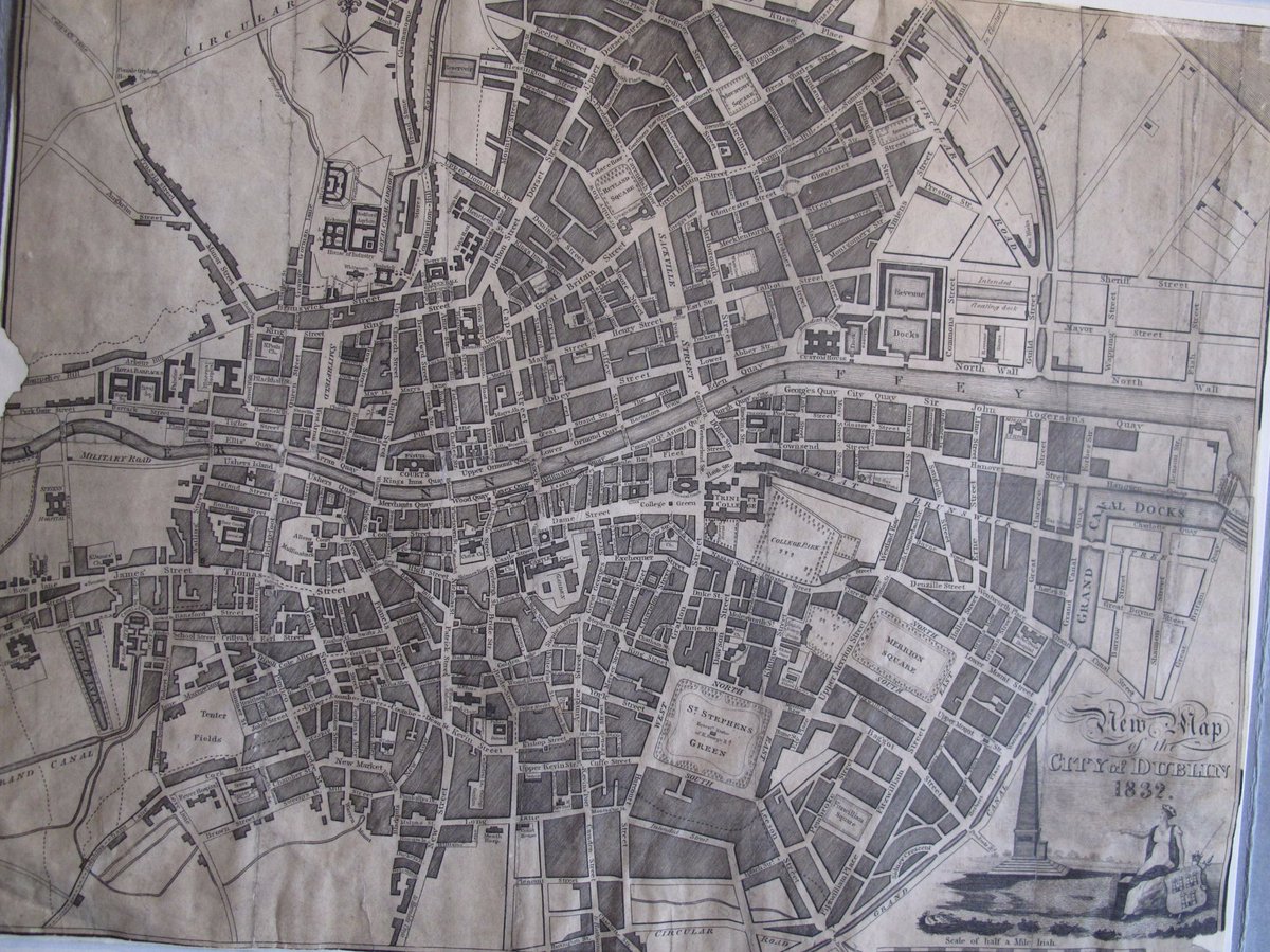 myDNAglobal's tweet photo. The map of #Dublin, 1832 

#History #Ireland https://t.co/9eg6RbEn7b