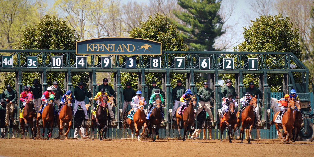 And the Spring Meet at #Keeneland is off!