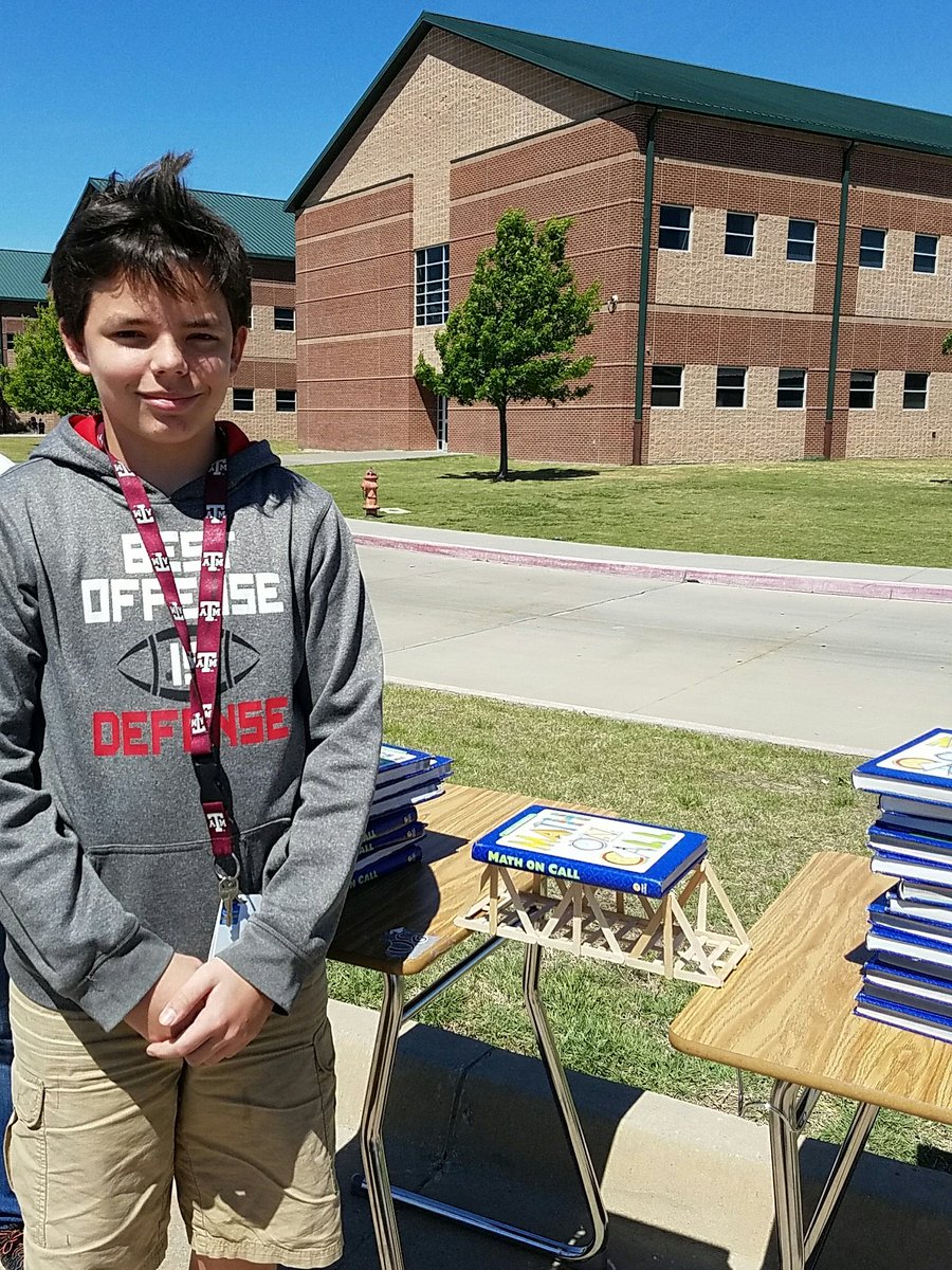 A beautiful day to test our 8th graders' bridge projects! <a href="/dentonisd/">Denton ISD</a> @navocunningham <a href="/Navo_DISD/">Navo Middle School</a>