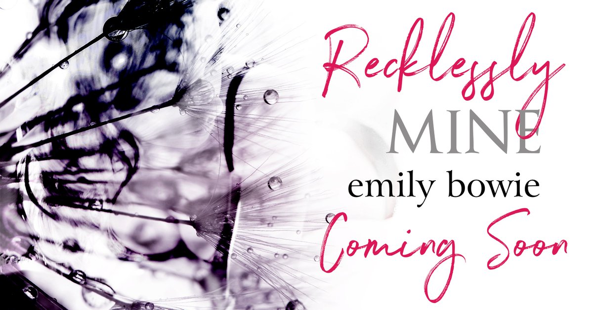 TheNextStepPR's tweet photo. #SignUpToday #RecklesslyMine @EmilyBowie82
#RomanticSuspense #CoverReveal #ReleaseBlitz
#SignUpWithTheNextStepPR → https://t.co/wFn0PCexzm https://t.co/fSJTuNlRLd