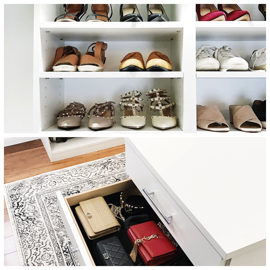 CalClosetDallas's tweet photo. We <3 working with #fashionblogger @eatsleepwear on designing a space for her chic + minimal collection of #shoes. #CCcollab https://t.co/8EpUEpXy1Y