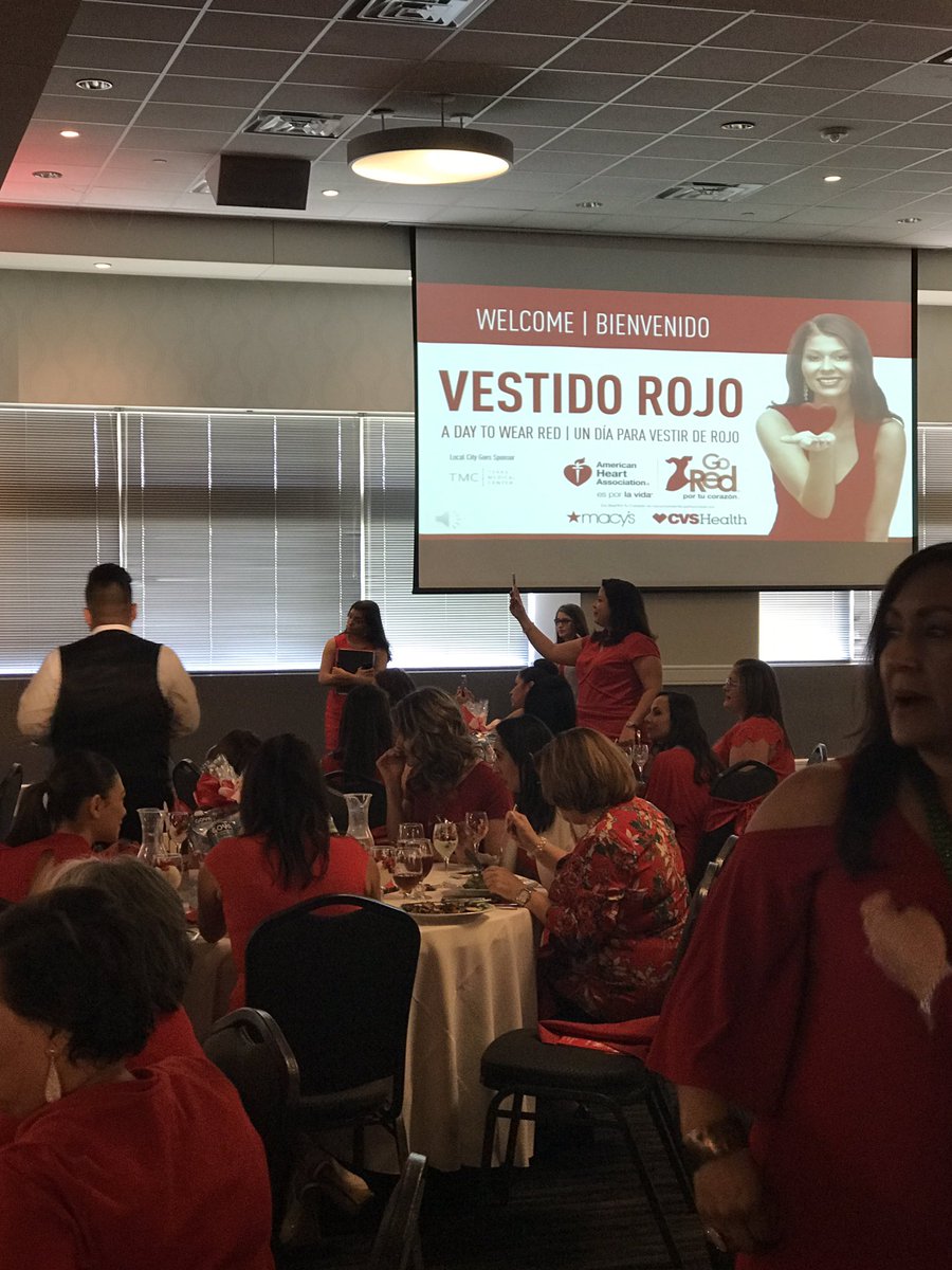 LuzMa1017's tweet photo. Seamos conscientes del estado de nuestro corazón #LatinasGoRed #HoustonVestidoRojo https://t.co/id8RjTmpYG
