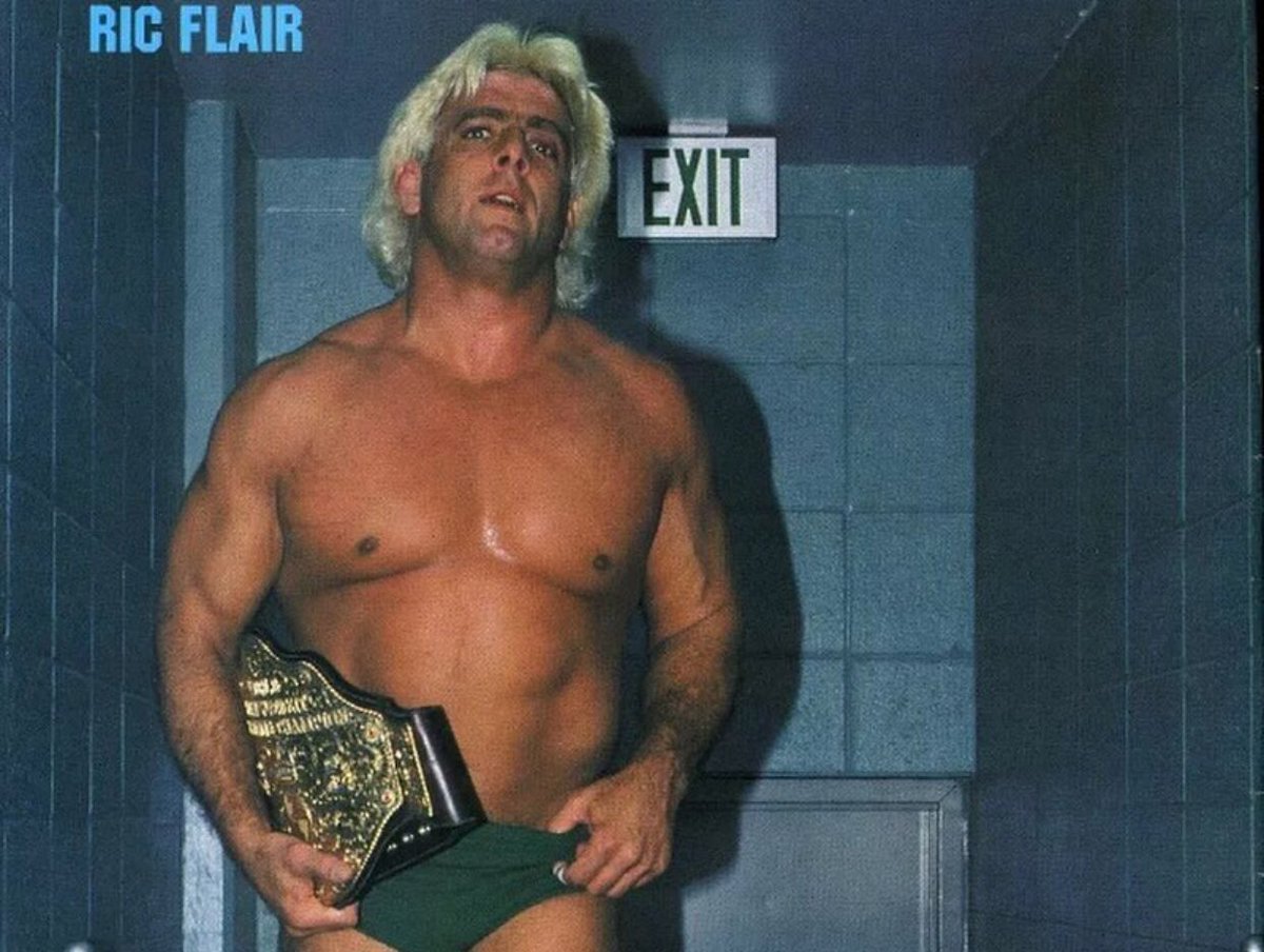 To be the man, you gotta beat the man - WOOOOO!