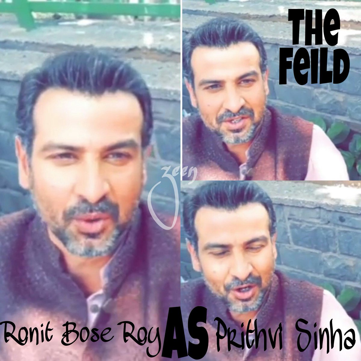 ZeenRonitian11's tweet photo. @RonitBoseRoy Looking great boss
Just loved this  #PrithviSinha looks.
ALL THE BEST HERRO 
U WILL ROCK #TheFeild 
#OnSet #Shooting https://t.co/HdENy9d5EJ