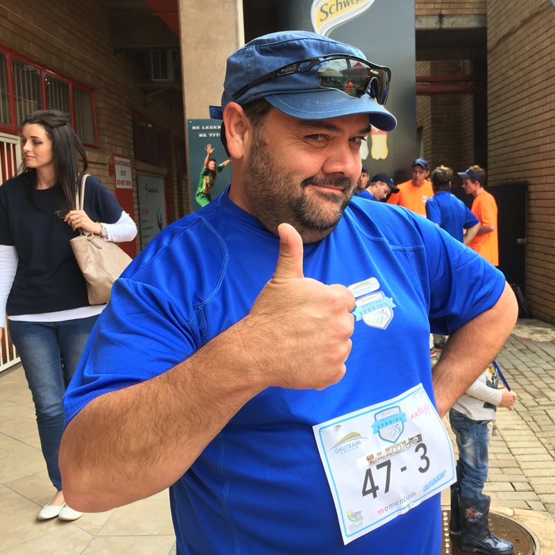 Titans_Cricket's tweet photo. A big thanks to all those who strapped on their running shoes on Day One of #GautrainRun at SuperSport Park #CelebRun https://t.co/vnCeBfmCzX