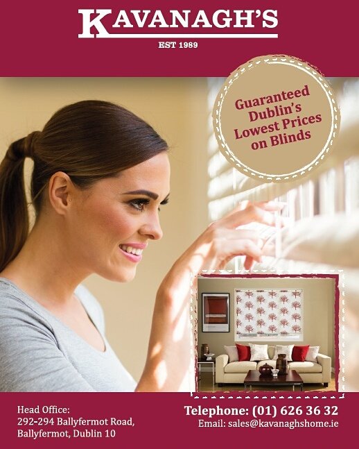 kavanaghshome's tweet photo. Kavanagh's Blinds have over 40 years experience in the Blinds industry. Contact us today for a FREE quote. #blinds #dublin #kavanaghs https://t.co/wjqw5fCFa5