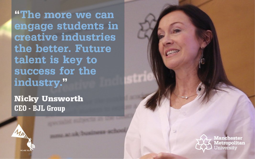 .<a href="/nickyunsworth/">nicky unsworth</a> of @bjlgroup believes young people are essential to the future creative aspirations of #Manchester bit.ly/2nuoDWN
