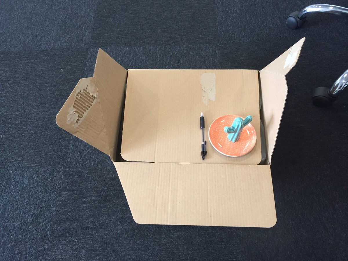 EllieKate123's tweet photo. Is this really necessary @ASOS ?! I could fit in that box! (Pen for scale) https://t.co/AmVXMg9mOs