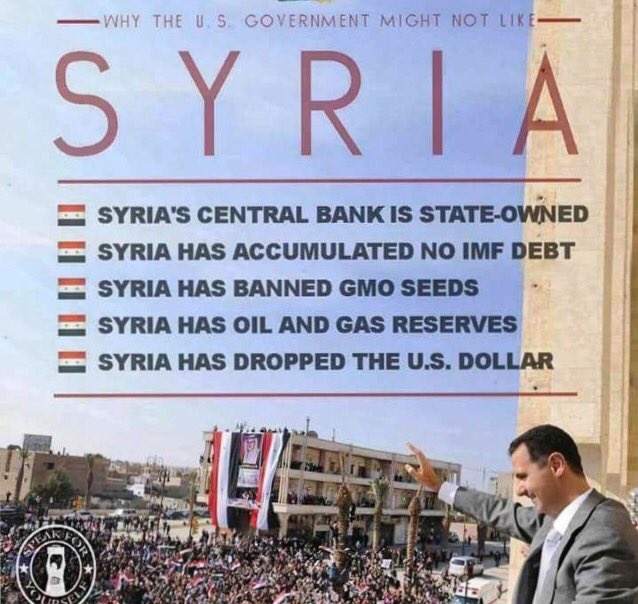 KaceyCal3's tweet photo. Politricks as usual... The U.S. Bombs countries everyday, B... #ProblemReactionSolution #Syria #HegelianDialectic
#WhiteOnEverybodyCrime https://t.co/Sx4rFGZcJA