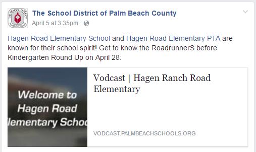 HagenRoad's tweet photo. BIG #Thanks 2 @pbcsd 4 the #ShoutOut saying #TeamHagen is known 4 #SchoolSpirit! We ARE #HagenProud💚 #ItsARoadRunnerThing #GrowingStrong💪🏽 https://t.co/YoSJU6GnpX