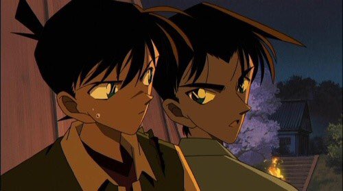 迷宮の十字路は唯一本物の新一が出る映画だよな 他の映画だと回想か