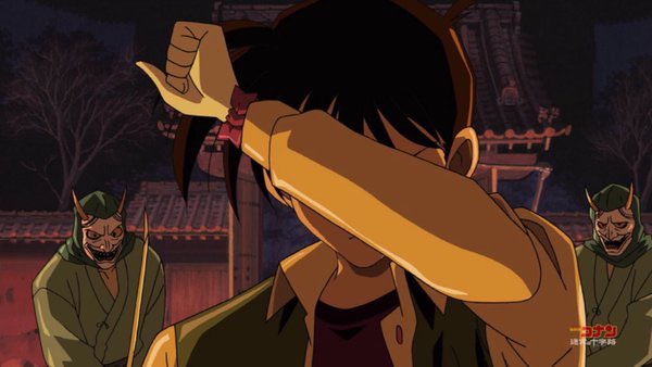 迷宮の十字路は唯一本物の新一が出る映画だよな 他の映画だと回想か