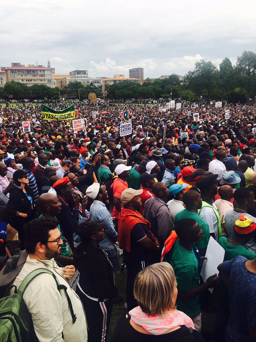 Yes, it wasn't perfect, but the #SAunites #ZumaMustFall marches filled me with an incredible sense of hope. We've come a long way. <a href="/News24/">News24 🇿🇦</a>