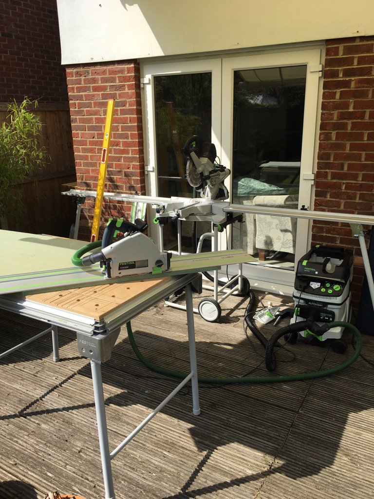 BROWNSphg's tweet photo. @Festool_GB Dust free, accurate working!! https://t.co/nBz0utOYIa