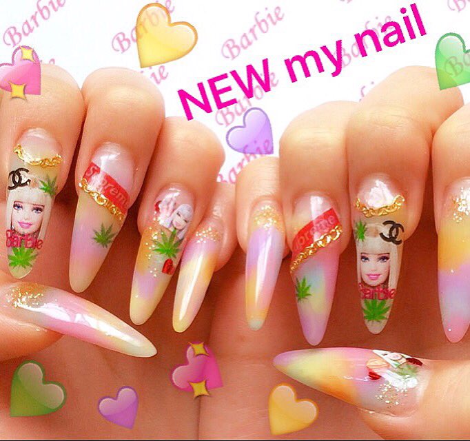 ネイルサロンbarbie Barbie12nail Twitter