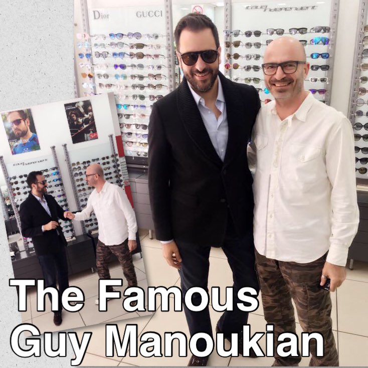 SteveOpticaShop's tweet photo. Famous Pianist/Composer Guy Manoukian Wearing #persoleyewear From #steveopticalshop2017 #amazingpianist #amazingcomposer #prideofarmenians https://t.co/raYvnnuQ6X