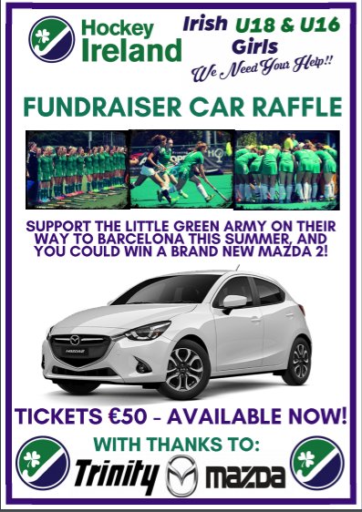 Tickets can be purchased from squad members, on our gofundme page, this weekend in Playoffs in Rathdown this weekend gofundme.com/help-the-littl…