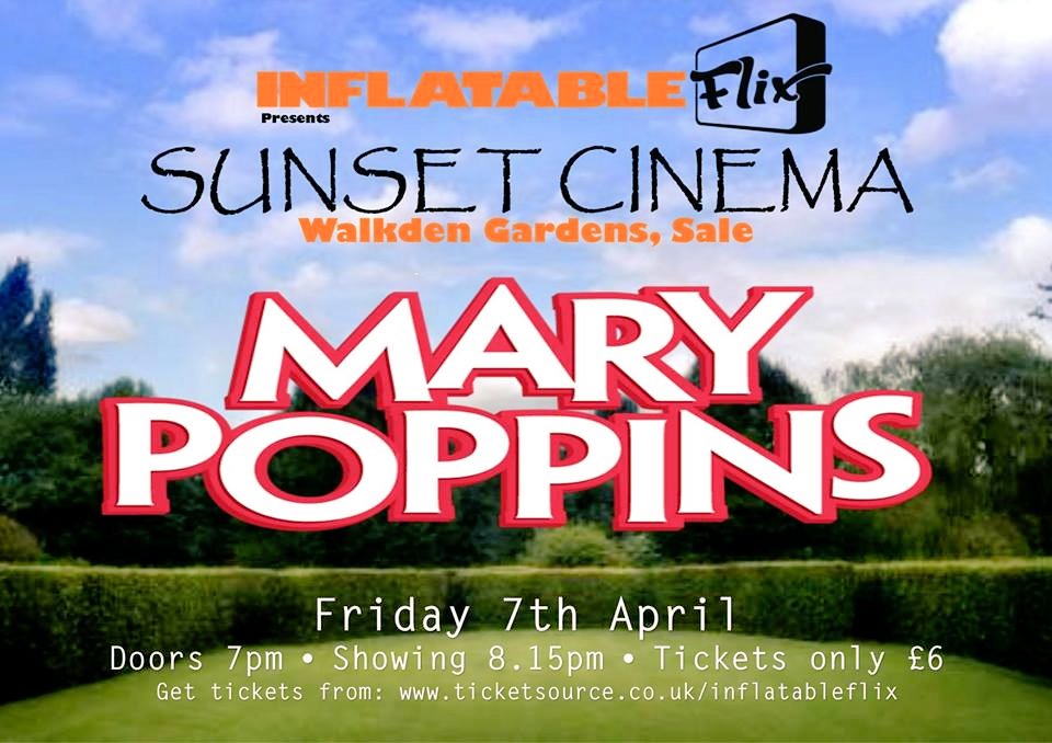 Perfect weather conditions for tonight's showing at <a href="/WalkdenGardens/">Walkden Gardens</a> of <a href="/MaryPoppins/">Mary Poppins Musical</a> #Supercalifragilisticexpialidocious #bigscreenanywhere