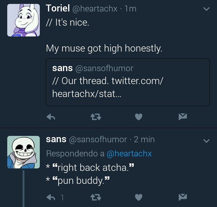 // It looks like my icon is staring at his icon lmao