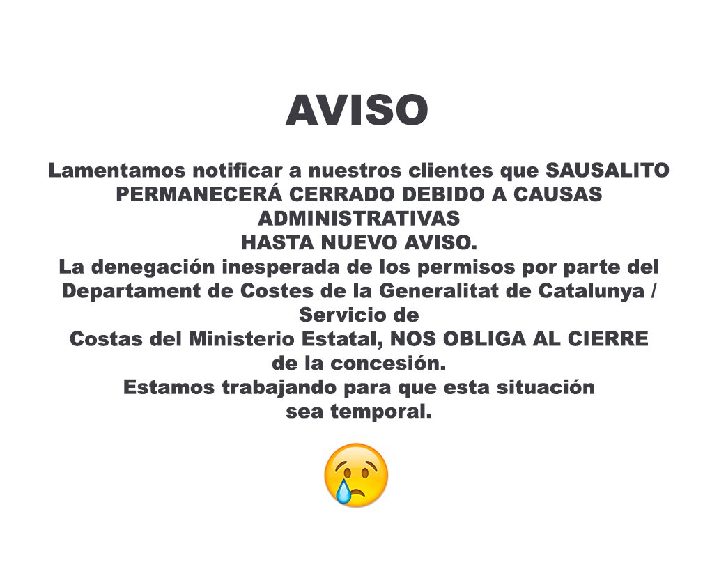 SausalitoSitges's tweet photo. https://t.co/YWxJTYtrmQ