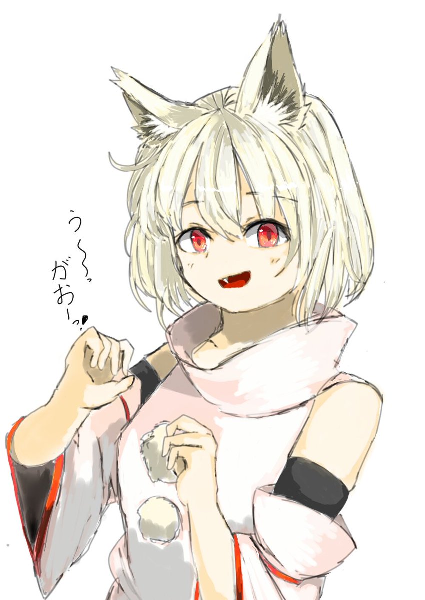 nekona_baby's tweet image. #深夜の真剣お絵描き60分一本勝負
流行りに乗っかる椛ちゃん